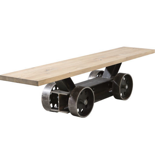 Banc design industriel - SL-117 - Waterman Meubelen B.V. (Sturdy-Legs) - en chêne / en hêtre / en érable