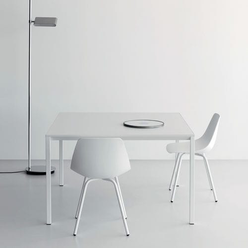 Table contemporaine - FRAME - Lapalma - en HPL / avec piètement en aluminium / rectangulaire