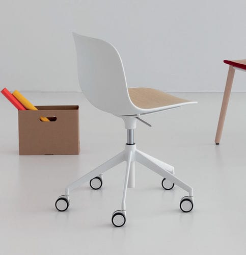 Chaise de bureau contemporaine - SEELA - Lapalma - d'intérieur / en tissu / en cuir