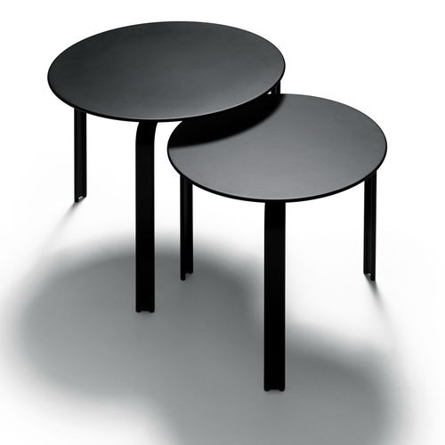 Table d'appoint contemporaine - Dan - DePadova - en MDF / en HPL / en Fenix NTM®