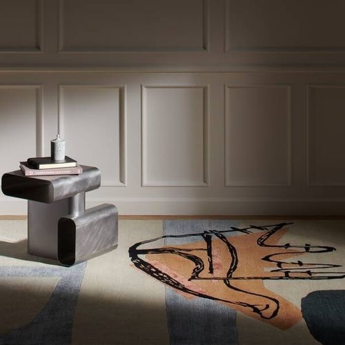 Tapis contemporain - LA MAIN OUVERTE - Cassina - à motif / en laine de Nouvelle Zélande / en viscose