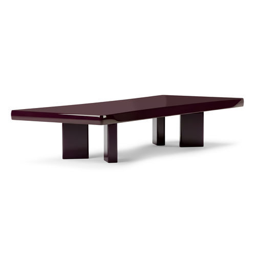Table basse contemporaine - Plana - Cassina - en bois massif / avec piètement en chêne / avec piètement en noyer