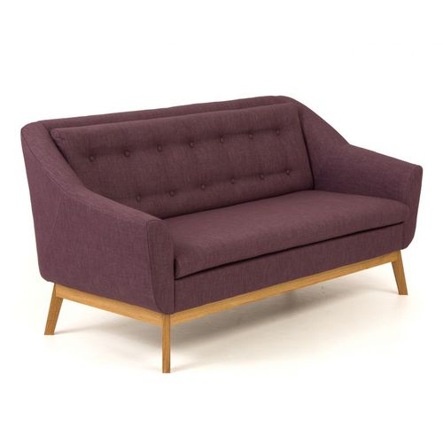 Canapé contemporain - PAULA - Woodman Ltd. - en tissu / à coussins / violet