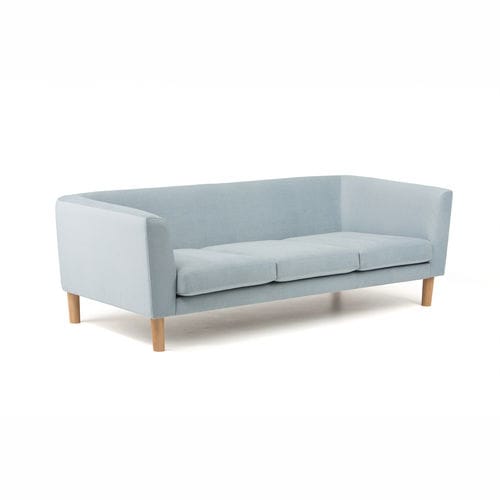 Canapé contemporain - PECHI  - Woodman Ltd. - en tissu / à coussins / gris
