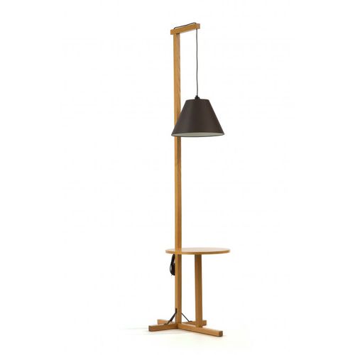 Table d'appoint contemporaine - SHADE - Woodman Ltd. - en chêne / en plastique / avec piètement en chêne