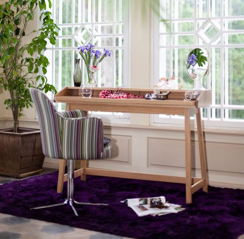 Bureau contemporain - ST JAMES  - Woodman Ltd. - en chêne / en placage de bois