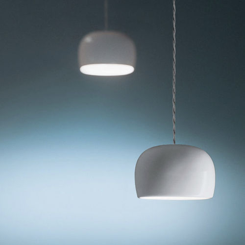 Suspension - Mozzarella - ALBUM - en céramique émaillée / contemporaine / d'intérieur