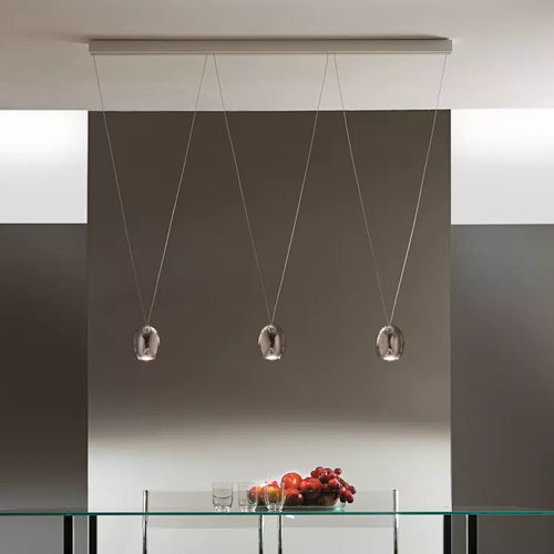 Suspension - Barra - ALBUM - en verre / contemporaine / d'intérieur