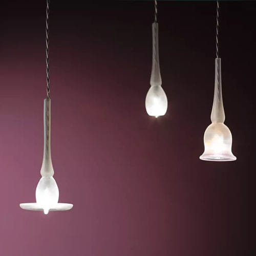 Suspension - Bucaneve - ALBUM - en verre / contemporaine / d'intérieur