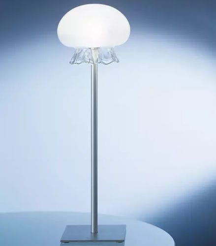 Lampe de bureau - Medusina - ALBUM - de chevet / en acier / en verre borosilicaté