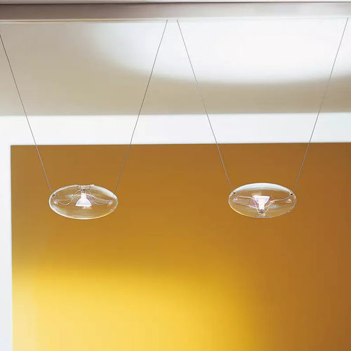 Éclairage sur câble à LED - Popone - ALBUM - autres formes / en verre borosilicaté / d'intérieur