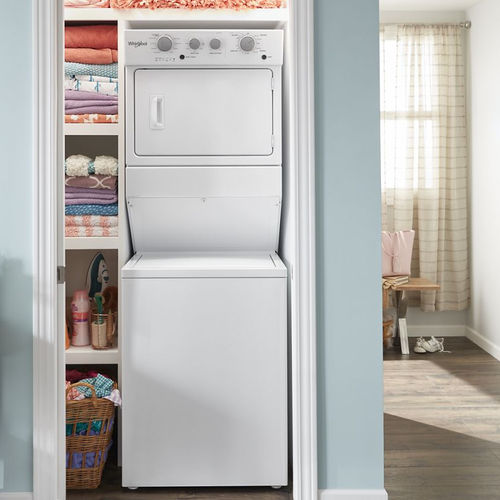 Lave-linge séchant superposable - WGTLV27HW - Whirlpool