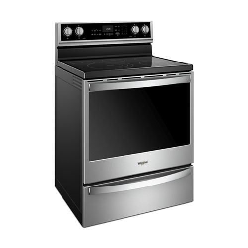 Cuisinière électrique - WFE975H0HZ - Whirlpool - 5 foyers / 1 four / autonettoyante