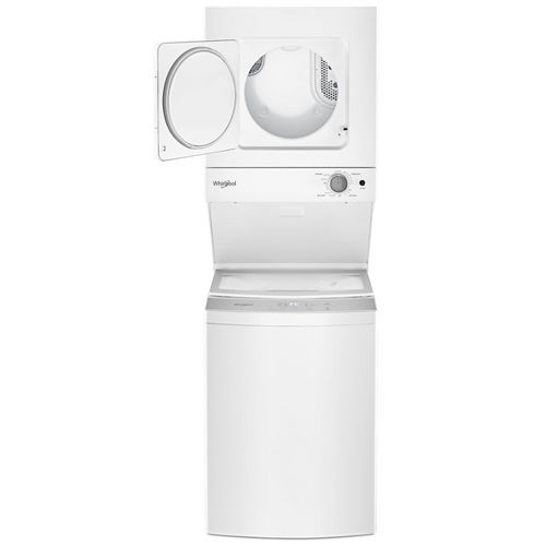 Lave-linge séchant superposable - WET4124HW - Whirlpool