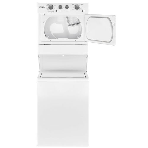 Lave-linge séchant superposable - WET4027HW - Whirlpool