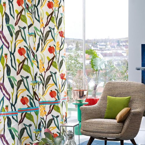 Tissu d'ameublement - ZIMMER + ROHDE : WONDERLAND - Zimmer + Rohde GmbH - pour rideaux / uni / à rayures