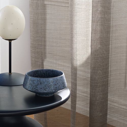 Voilage uni - ZIMMER + ROHDE : DESTINATIONS - Zimmer + Rohde GmbH - à rayures / en coton / en polyester