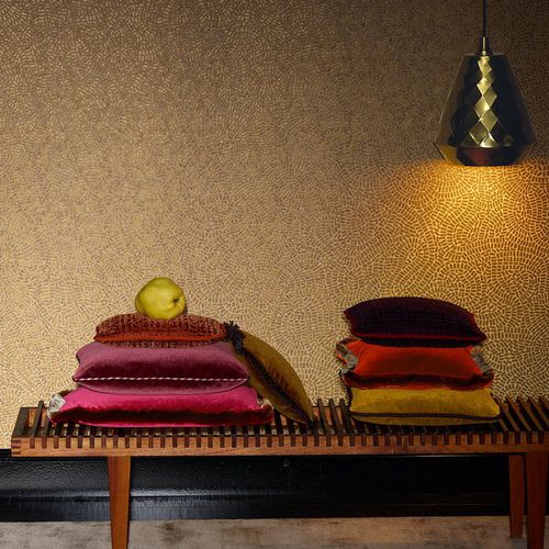 Papier peint contemporain - ZIMMER + ROHDE : IDENTITY - Zimmer + Rohde GmbH - en tissu / à motif floral / à rayures