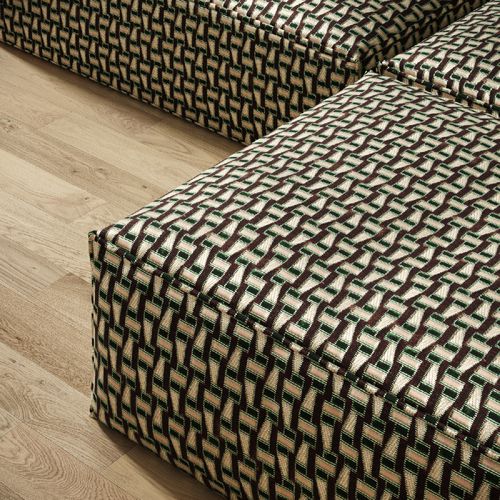 Tissu d'ameublement - LETO  - Zimmer + Rohde GmbH - à motif géométrique / en coton / en viscose