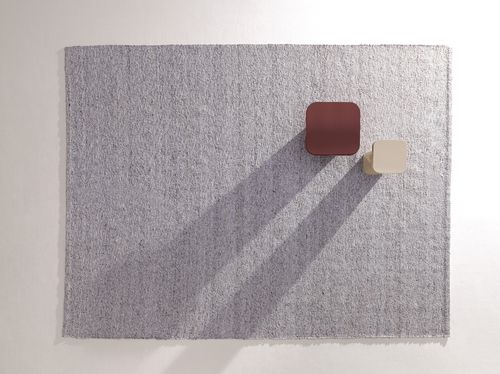 Tapis contemporain - DAMAN - desiree divani - uni / en PET recyclé / rectangulaire