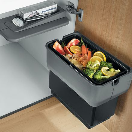 Poubelle de cuisine - SINGOLO - BLANCO GmbH + Co KG - encastrable / en plastique / contemporaine