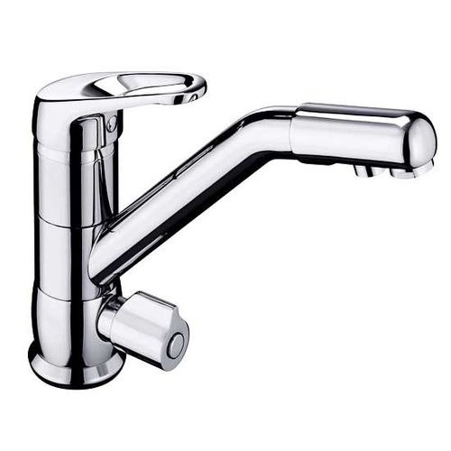 Mitigeur à poser - FILTRA FLOW BM4400 - BLANCO GmbH + Co KG - en métal chromé / de cuisine / 1 trou