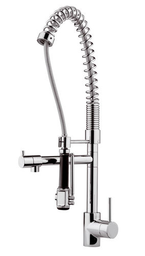 Mitigeur à poser - MASTER-S II BM3095 - BLANCO GmbH + Co KG - en acier inoxydable / de cuisine / 1 trou