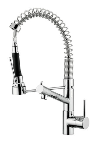 Mitigeur à poser - MASTER-S BABY BM3075 - BLANCO GmbH + Co KG - en acier inoxydable / de cuisine / 1 trou
