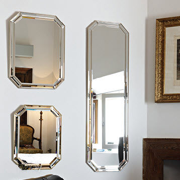 Miroir mural - BABILA  - B.M.B. snc - Spiegel - contemporain / rectangulaire / octogonal