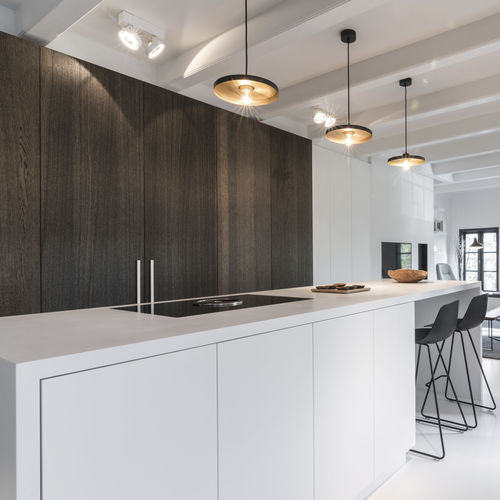 Cuisine contemporaine - CONSTANTIN LOFT - BORA Vertriebs GmbH & Co KG - en bois / avec îlot / avec plaque de cuisson