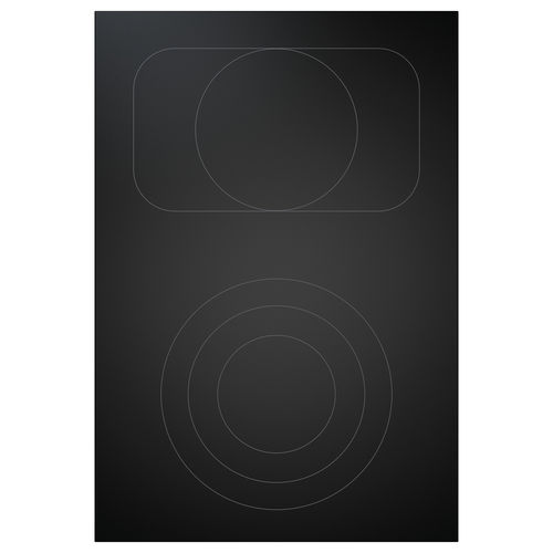 Table de cuisson vitrocéramique - BORA Professional 3.0 PKCB3 - BORA Vertriebs GmbH & Co KG - 2 foyers / encastrable / avec commandes tactiles