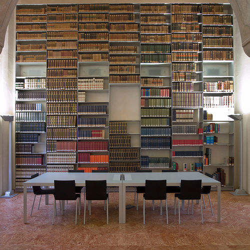 Bibliothèque modulable - LIBRERIA CF - UNIFOR - contemporaine / pour bureau / en aluminium