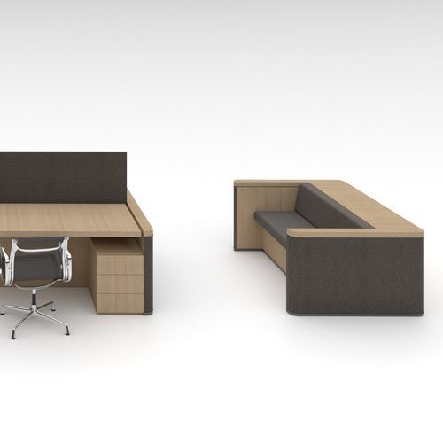 Canapé contemporain - SIGNUM - UNIFOR - en tissu / avec accoudoirs / avec rangement