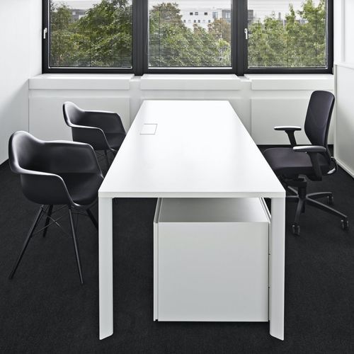 Table de conférence contemporaine - FLIPPER BENCH - UNIFOR - bois / en stratifié / en mélaminé