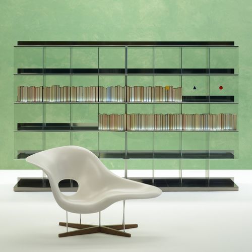 Bibliothèque murale - NAÒS - UNIFOR - contemporaine / professionnelle / en bois