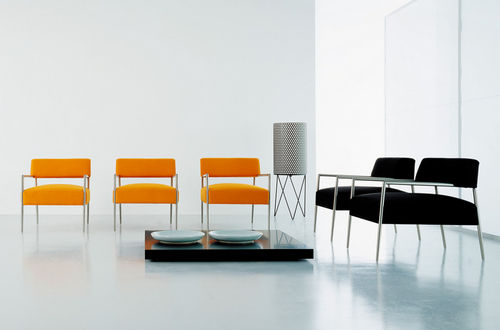 Fauteuil contemporain - FABRA  - Carmenes S.L. - en tissu / en acier / par Lievore Altherr Molina
