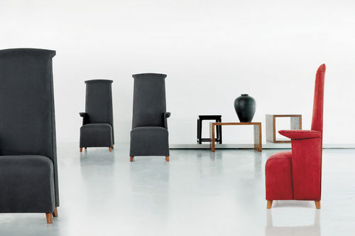 Fauteuil contemporain - MANOLETE - Carmenes S.L. - en textile / avec dossier haut