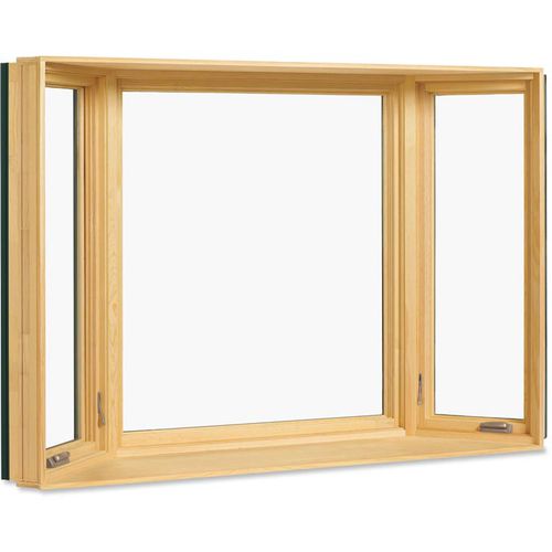 Fenêtre en bois - BAY - MARVIN - en aluminium / battante / à double vitrage
