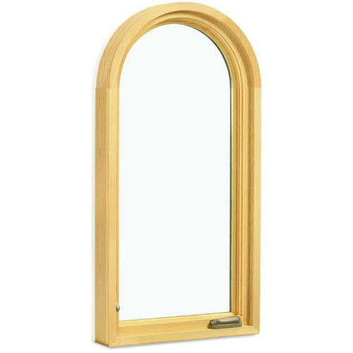 Fenêtre en bois - ULTIMATE ROUND TOP - MARVIN - en aluminium / battante / à double vitrage