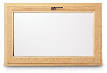 Fenêtre en bois - HOPPER - MARVIN - en aluminium / basculante / à double vitrage