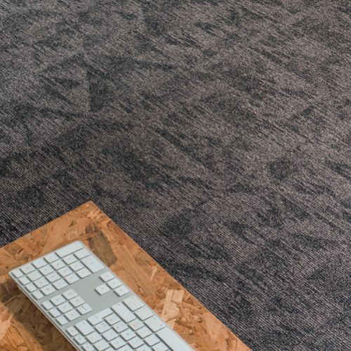 Moquette en dalles - ALIZÉ - Balsan - bouclée / structurée / en nylon
