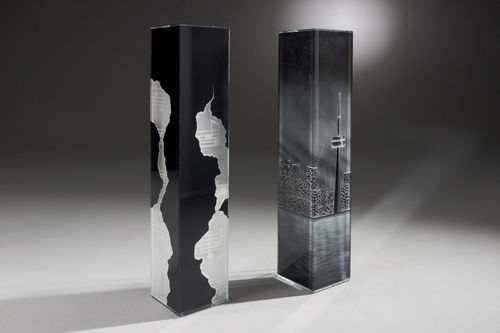 Meuble pour CD/DVD en bois - CUBE - Dreieck GmbH