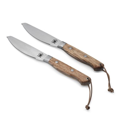 Couteau à steak avec manche en bois - CULINA - Morsø Jernstøberi A/S - avec lame en métal