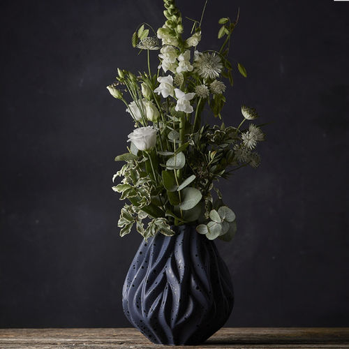 Vase contemporain - FLAME  - Morsø Jernstøberi A/S - en porcelaine