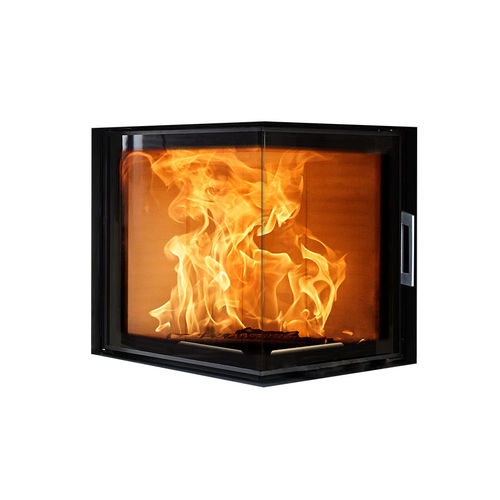 Insert de cheminée d'angle - S140-41 - Morsø Jernstøberi A/S - à bois