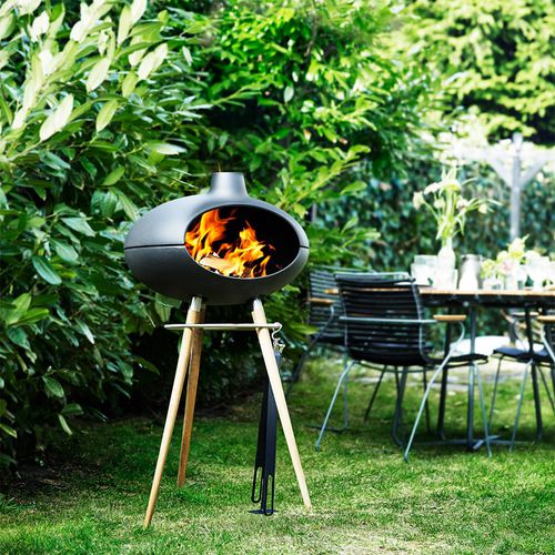 Barbecue à charbon - FORNO - Morsø Jernstøberi A/S - à bois / à poser / en fonte