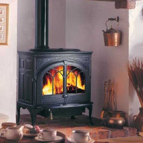 Poêle à bois - F 600 - Jøtul - 5 kW - 10 kW / traditionnel / en fonte