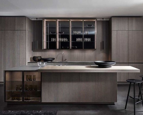 Cuisine contemporaine - E3.0 - eggersmann küchen GmbH & Co. KG - en placage de bois / en chêne / en bois huilé