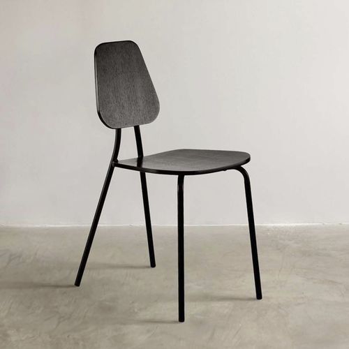 Chaise contemporaine - Hoya  - EMKO - d'intérieur / en contreplaqué / en noyer