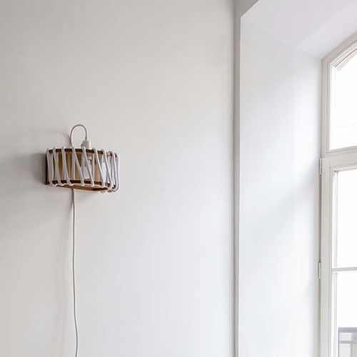Applique murale contemporaine - Macaron  - EMKO - d'intérieur / en bois / en corde